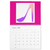 Frauenkleid Kalender (Jan 2027)
