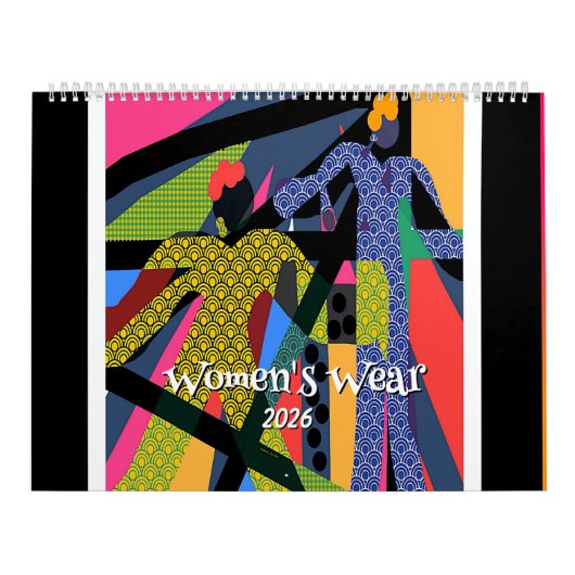 Frauenkleid Kalender (Titelbild)