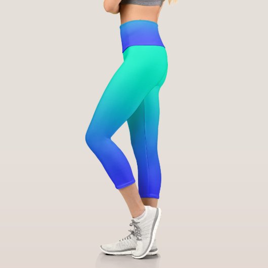 Frauenkompression mit hoher Gangart Capri Leggings (Links)