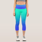 Frauenkompression mit hoher Gangart Capri Leggings (Vorderseite)