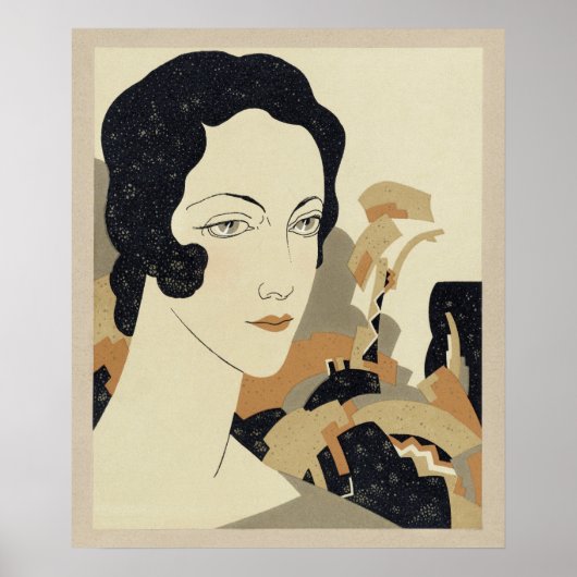 Frauenkopf (1931) Modellierung Poster (Vorne)