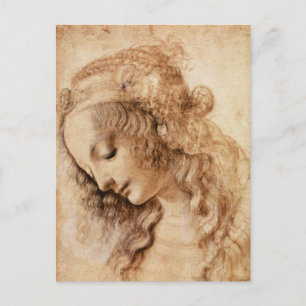 Frauenkopf Postkarte