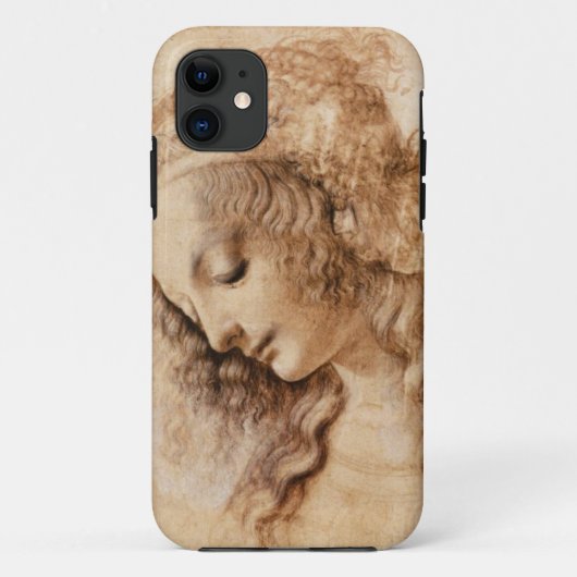 Frauenkopf von Leonardo da Vinci Case-Mate iPhone Hülle (Rückseite)