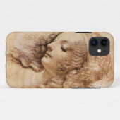 Frauenkopf von Leonardo da Vinci Case-Mate iPhone Hülle (Rückseite (Horizontal))