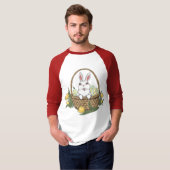 Frauenkorb Osterfest Shirt Ostern Bunny Basket Jer (Vorne ganz)