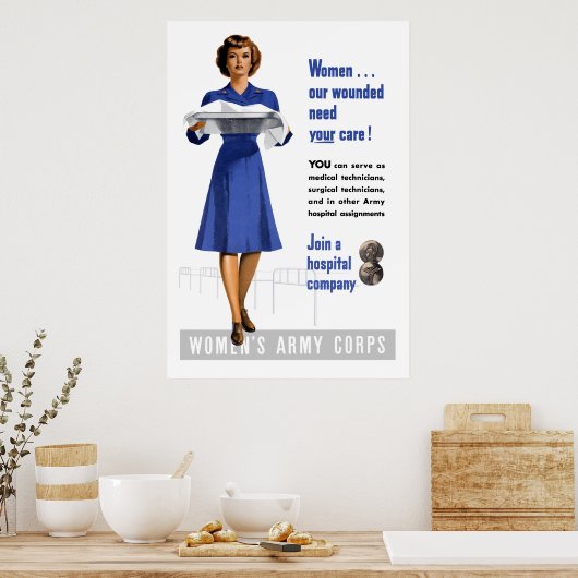 Frauenkorps Poster (Küche)