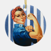 Frauenkraft Keramik Ornament (Vorne)