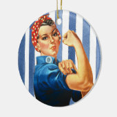 Frauenkraft Keramik Ornament (Links)