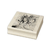 FRAUENKRIEGERIN, PEGASUS FANTASY HERO FLIEGT GUMMISTEMPEL (Stempel)