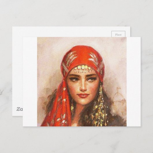 Frauenkunst Postkarte (Vorne/Hinten)