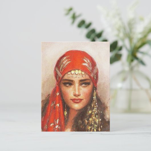 Frauenkunst Postkarte (Stehend Vorderseite)