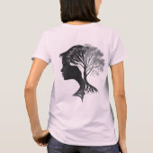 Frauenkunst T-Shirt (Rückseite)