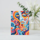 Frauenläppchen Postkarte (Stehend Vorderseite)