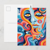 Frauenläppchen Postkarte (Vorne/Hinten)