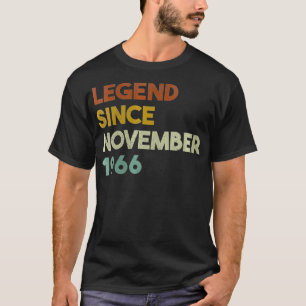 Frauenlegende Seit November 1966 54. Geburtstag Gi T-Shirt