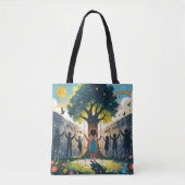 Frauenleggings bedeckte Kindertraeume Tasche (Vorderseite)