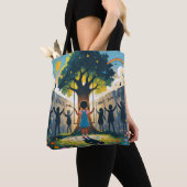 Frauenleggings bedeckte Kindertraeume Tasche (Von Nahem)