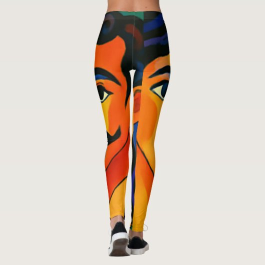 Frauenleggings Leggings (Rückseite)
