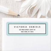 Frauenlogo | Blau | Minimal beruflich (Insitu)