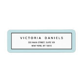 Frauenlogo | Blau | Minimal beruflich (Vorne)