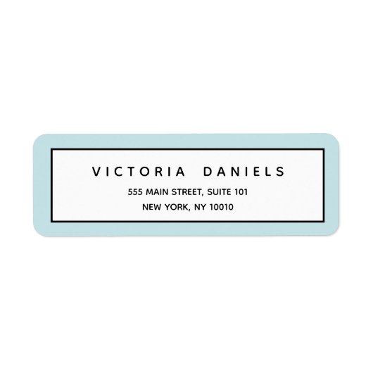 Frauenlogo | Blau | Minimal beruflich (Vorne)