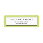 Frauenlogo | Grün | Minimal beruflich (Vorne)