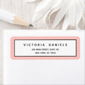 Frauenlogo | Rosa | Minimal beruflich (Insitu)