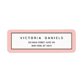 Frauenlogo | Rosa | Minimal beruflich (Vorne)