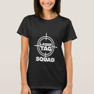 Frauenlustige Laser-Tag für Jungs Mädchen Coole Sq T-Shirt