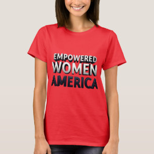 Frauenmächte, stärkerer T - Shirt in Amerika