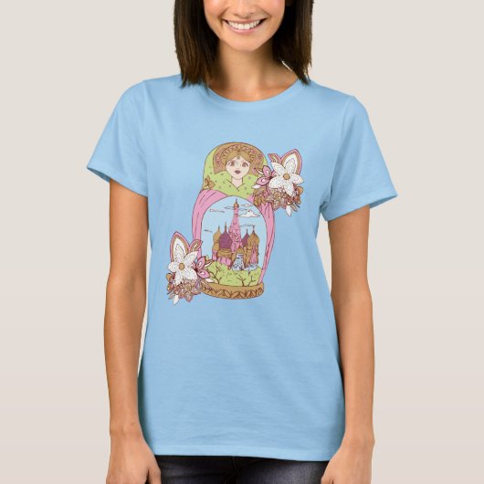 Frauenmädchen, farbig T-Shirt (Vorderseite)