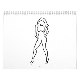 Frauenmädchen Kalender