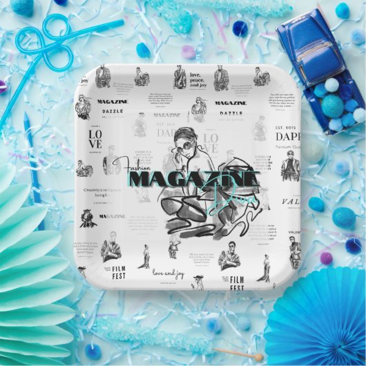 Frauenmagazin Pappteller (Party)