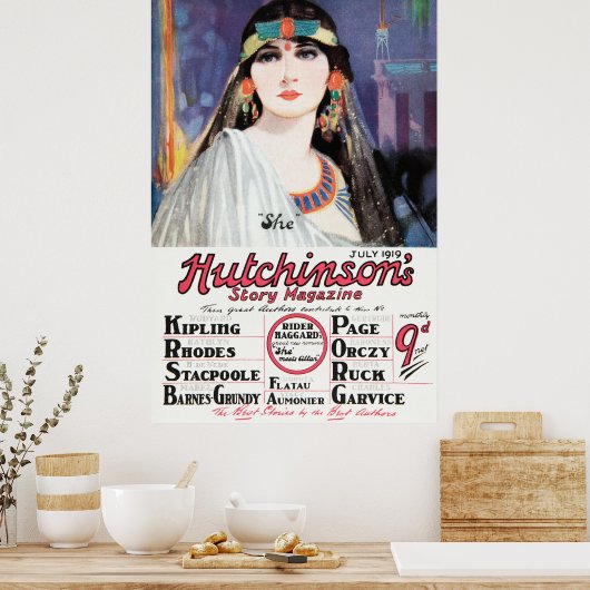 Frauenmagazin Poster (Küche)
