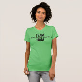 Frauenmannschaft SCHINKEN Behälter T-Shirt (Vorne ganz)
