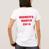 FRAUENMÄRZ T-Shirt (Rückseite)