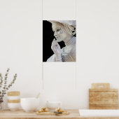 Frauenmäuse darstellend an der Straßenecke Poster (Küche)