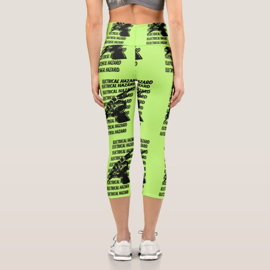 Frauenmode Capri Leggings (Rückseite)
