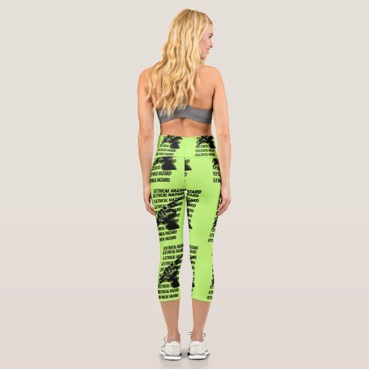 Frauenmode Capri Leggings (Rückseite)