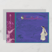 Frauenmode der 1920er Jahre Einladung (Vorne/Hinten)