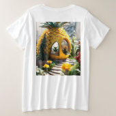 Frauenmode Große Größe T-Shirt (Design Rückseite)