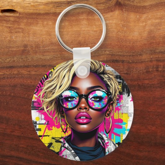 Frauenmode Schlüsselanhänger (Rückseite)