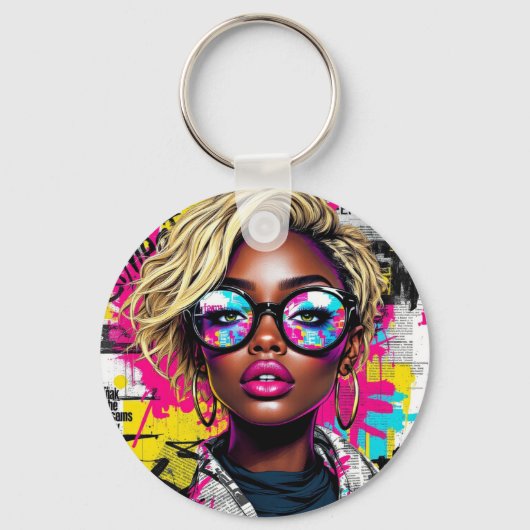 Frauenmode Schlüsselanhänger (Rückseite)