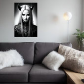 Frauenmond Lord | AI Art Poster