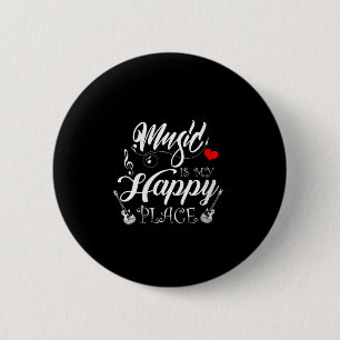 Frauenmusik ist mein glücklicher Ort Motivationssp Button
