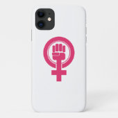 Frauennester-Resist-Symbol Case-Mate iPhone Hülle (Rückseite)