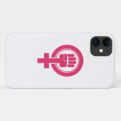 Frauennester-Resist-Symbol Case-Mate iPhone Hülle (Rückseite (Horizontal))