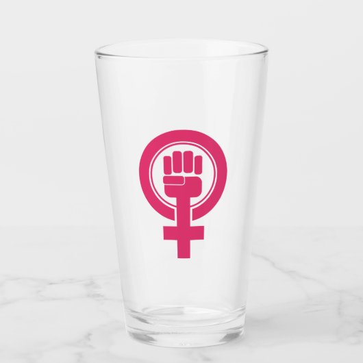 Frauennester-Resist-Symbol Glas (Vorderseite)