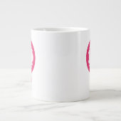 Frauennester-Resist-Symbol Jumbo-Tasse (Vorderseite)