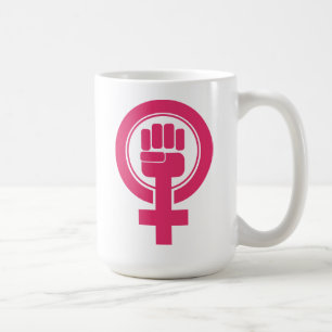 Frauennester-Resist-Symbol Kaffeetasse